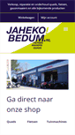 Mobile Screenshot of jahekobedum.nl